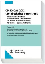 Icd 2012 alphabetisches gebraucht kaufen  Berlin