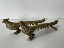 Pair vintage brass for sale  GLASGOW