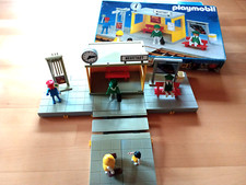Playmobil 4370 bahnhof gebraucht kaufen  Schöllkrippen
