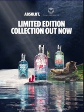 Absolut vodka edizione usato  Spedire a Italy