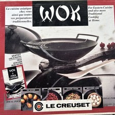 Creuset wok fonte d'occasion  Le Petit-Quevilly