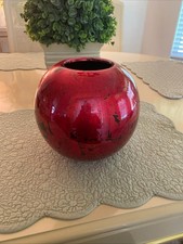 Red vase pottery for sale  Ormond Beach