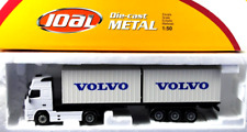 Usado, Caminhão e reboque de cama plana 1:50 JOAL 341 VOLVO FH16 520 com contêineres VOLVO MUITO BOM ESTADO comprar usado  Enviando para Brazil