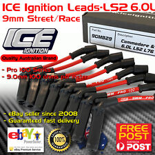 Usado, Vela de ignição ICE PRO 100 9mm cabos V8 Holden Commodore 06-13 VE VF LS3 L7 vermelha comprar usado  Enviando para Brazil