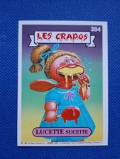 Les Crados série 2 / Carte numéro 384 / French Garbage Pail Kids., usado comprar usado  Enviando para Brazil