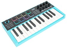 Rockville M25 25 teclas USB controlador de teclado MIDI sem fio com Bluetooth + 8 almofadas comprar usado  Enviando para Brazil