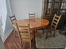 Pine extending dining for sale  SOUTHAMPTON