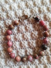Armband rhodochrosit rhodonit gebraucht kaufen  Plattling