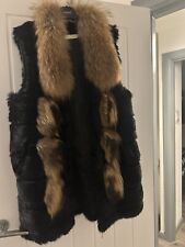 Womens fur gilet for sale  LONDON