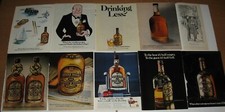 Usado, Lote de anúncios vintage Chivas Regal década de 1970 década de 1980 papai Warbucks forma fiscal desenho animado  comprar usado  Enviando para Brazil