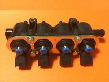 Nuevo Rail 4 Inyectores landi renzo Tapón Azul Gpl Conector Fiat comprar usado  Enviando para Brazil
