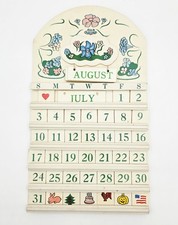 Vintage wooden perpetual for sale  Port Jefferson Station