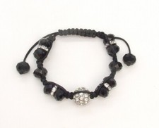 Silver tone faceted for sale  San Antonio