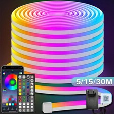 30m neon led gebraucht kaufen  Frankfurt (Oder)