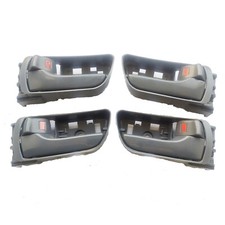 Ajuste 04-10 Toyota Sienna interior cinza dianteiro traseiro esquerdo direito maçaneta da porta X4 comprar usado  Enviando para Brazil