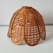 Vintage woven bamboo for sale  NORTHAMPTON