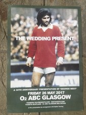 The Wedding Present- Concert/Gig poster, Glasgow - From 2017 comprar usado  Enviando para Brazil