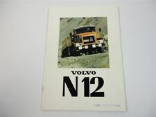 Usado, Volvo N12 LKW Dumper Kipper Auflieger Pritschenwagen Prospekt 1976 comprar usado  Enviando para Brazil