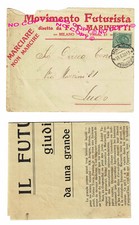 1920 futurismo lettera usato  Corato