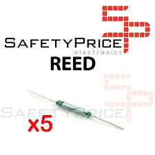 5x Interruptor Reed switch magnetico abierto NO open 14x2 cristal glass SP  comprar usado  Enviando para Brazil