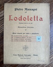 Mascagni lodoletta pezzi usato  Genova