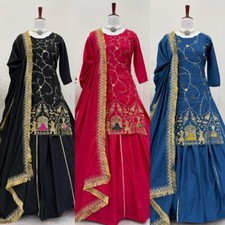 Lehenga choli designer d'occasion  Expédié en France