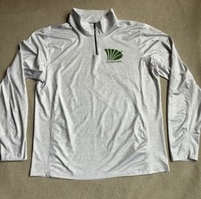 Camisa de pesca ST. CROIX ROD 1/4 zíper desempenho manga longa cinza médio comprar usado  Enviando para Brazil
