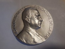 Medaglia centenario nascita usato  Italia