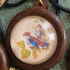Halskette schnur glas gebraucht kaufen  Birkenwerder