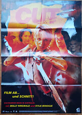 Filmplakat cut kinoposter gebraucht kaufen  Hannover