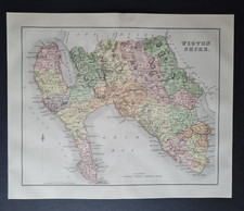 Antique map wigtownshire for sale  ROMFORD