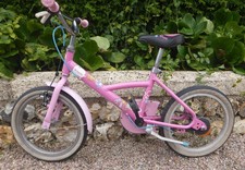 Vélo fille rose d'occasion  Pont-Audemer