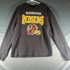 Camisa masculina NFL Washington Redskins tamanho G preta manga longa estampa gráfica MB, usado comprar usado  Enviando para Brazil
