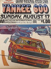 1969 Grand National Stock Car mesa 600 Michigan International Speedway, usado comprar usado  Enviando para Brazil