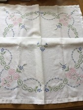 Vintage hand embroidered for sale  CROOK