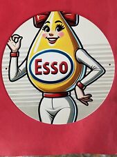Plaque publicitaire esso d'occasion  Marseillan