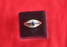 Bague saphirs diamants d'occasion  France