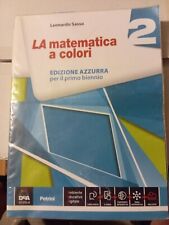 Libro matematica colori usato  Genova