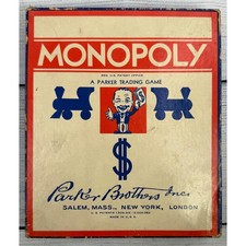 Vintage 1936 monopoly for sale  Van Alstyne