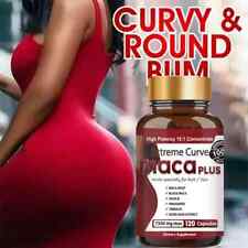 Raiz de maca preta 7500mg 120 cápsulas melhor para curva extrema bunda e quadris brasileiros, usado comprar usado  Enviando para Brazil