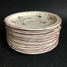 8 spodków Villeroy & Boch Petite Fleur 14,5 cm Ø Małe kwiaty ogrodowe Białe/Wielokolorowe, używany na sprzedaż  Wysyłka do Poland