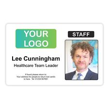 Staff badges plastic for sale  ROSSENDALE