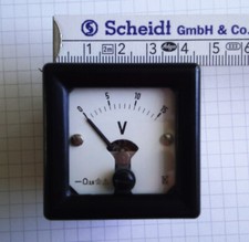 Voltmeter messinstrument analo gebraucht kaufen  Markneukirchen