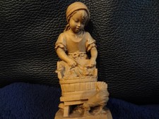 Figur geschnitzt mädchen gebraucht kaufen  Herrsching a.Ammersee