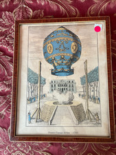 Gravure ballon premiers d'occasion  Libourne