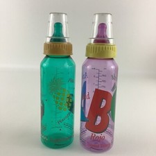 Conjunto de mamadeira Gerber cores tropicais frutas tampa espanhola mamilo vintage 1992 comprar usado  Enviando para Brazil