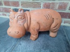 Tonfigur nilpferd hippopotamus gebraucht kaufen  Hückelhoven