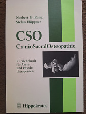 Cso craniosacral steopathie gebraucht kaufen  München