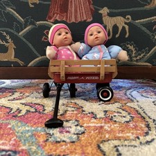 Vagão panfleto rádio 2 bonecas bebês comprar usado  Enviando para Brazil