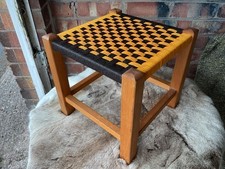 Vintage wooden stool for sale  STALYBRIDGE